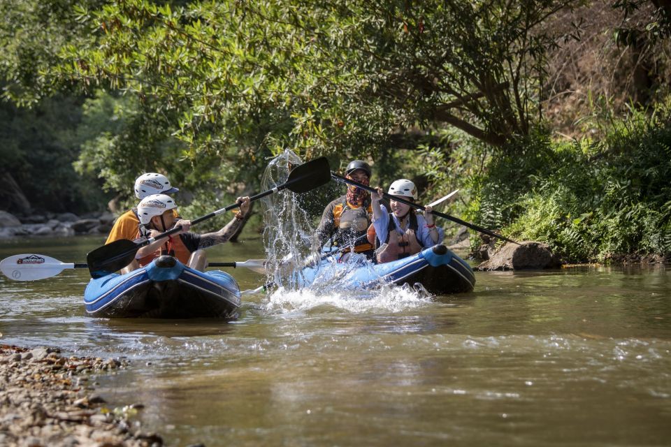 Chiang Mai: 3-Hour Trekking and Inflatable Kayaking Tour - Trekking Through the Mae Taeng Valley