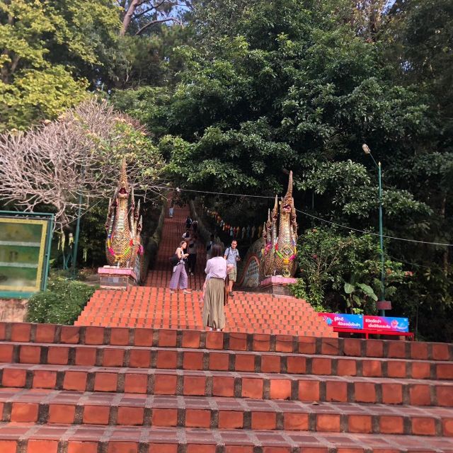 Chiang Mai Monks Trail Wat Pha Lat & Visit Wat Doi Suthep - Pickup and Drop-off