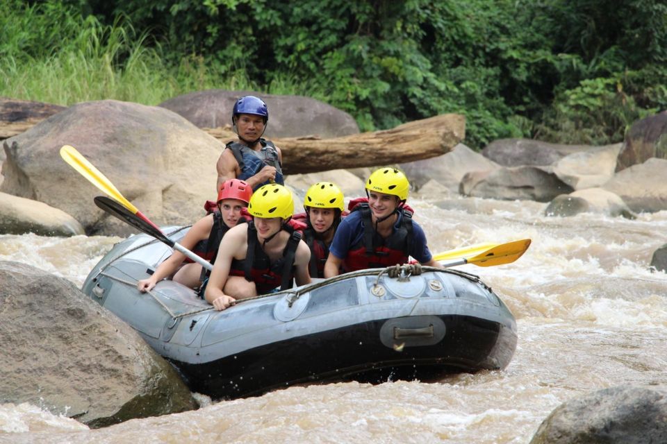 Chiang Mai Rafting in Mae Taeng River With Thai Buffet - Highlights