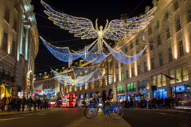 Christmas Lights Bike Tour of London - Attractions Along the Route