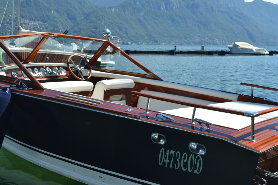 Classic Private Boat Tour Best Villas of Central Lake Como - Experience