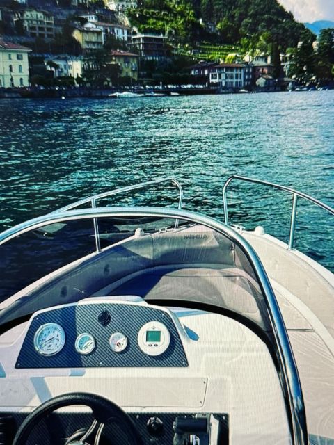 Como Lake: 1h Boat Rental Without License and Self-Driving - Highlights of the Tour