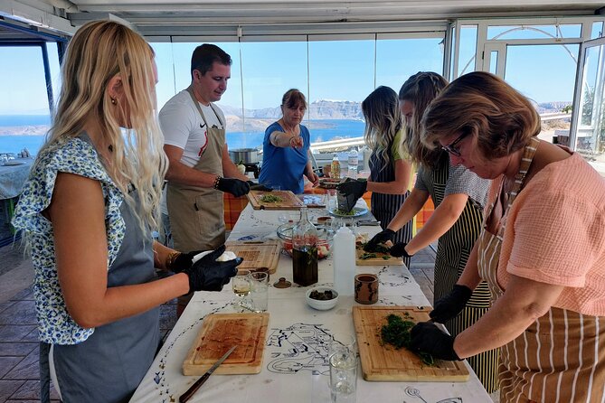 Cooking Class and Wine Tasting in Santorini - Culinary Delights of Santorini