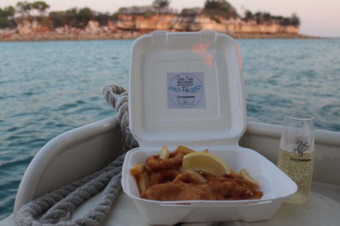 Darwin Sunset Cruise Including Fish N Chips - Delicious Fish and Chips