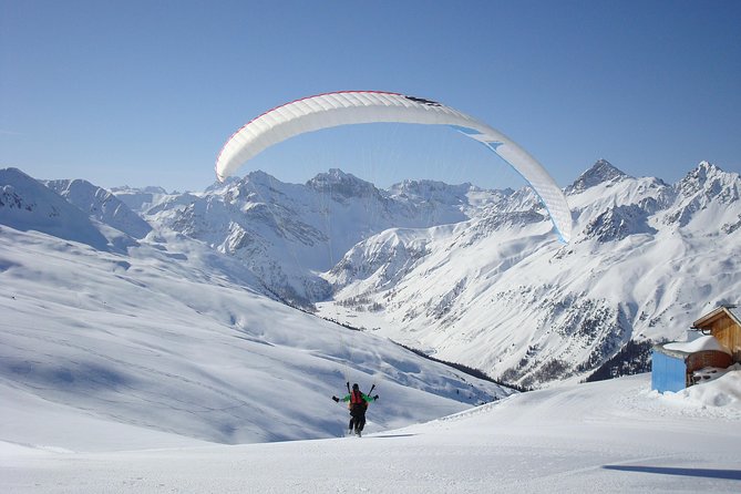 Davos Absolutely Free Flying Paragliding Tandem Flight 1000 Meters High - Inclusions