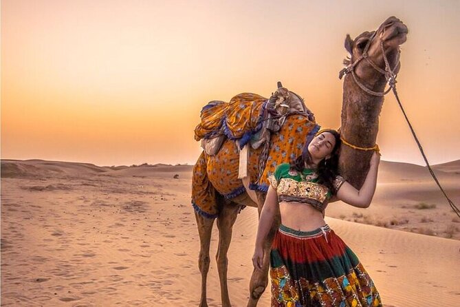 Dazzling Half Day Tour of Camel & Desert Safari With Sunset - Pickup Locations and Details