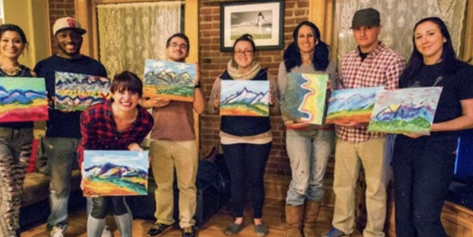 Denver: Puff Pass and Painting Class - Uncovering Hidden Talents