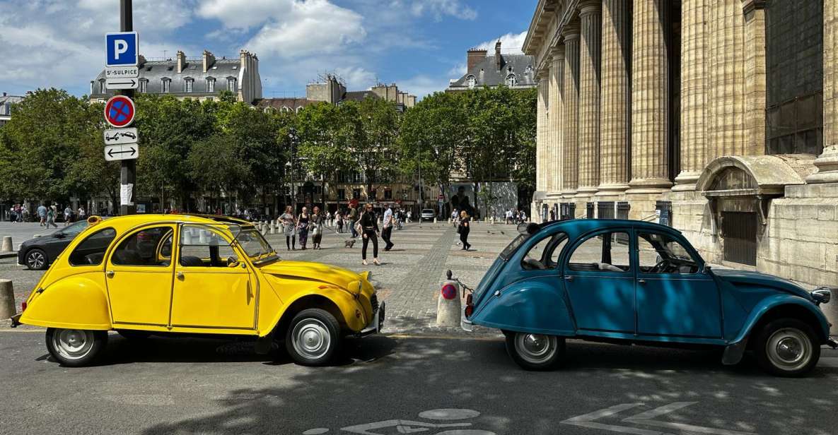 Discover Paris in a 2CV - Itinerary Highlights