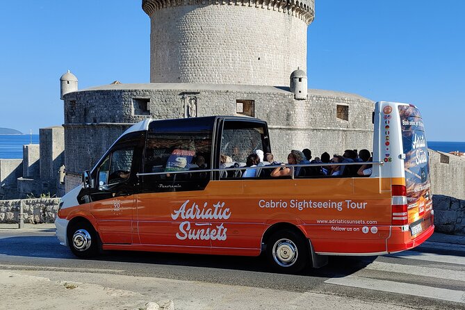 Dubrovnik: Convertible Minibus Panorama Tour With Audio Guide - Tour Details and Amenities