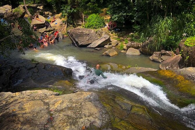 El Yunque Hike, Waterslide, Beach & Cuisine With Transport - Included Amenities and Services