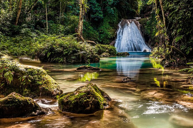 Explore Scenic Tropical Waterfalls at Blue Hole - Group Size and Accessibility