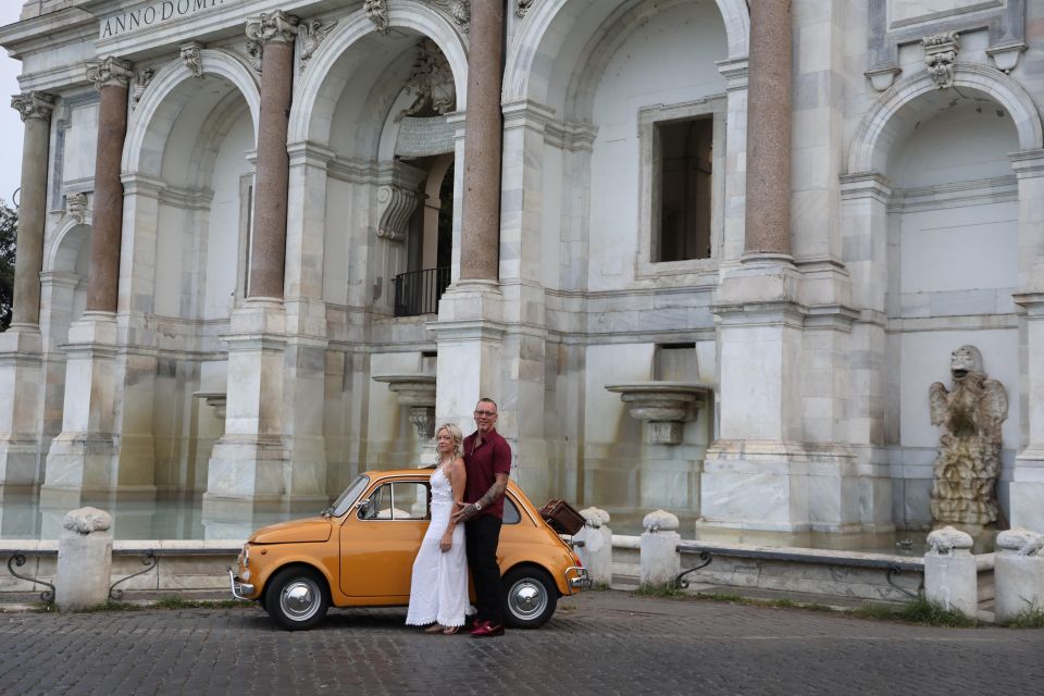 Fiat Cinquecento Vintage City Photo Tour - Tour Highlights