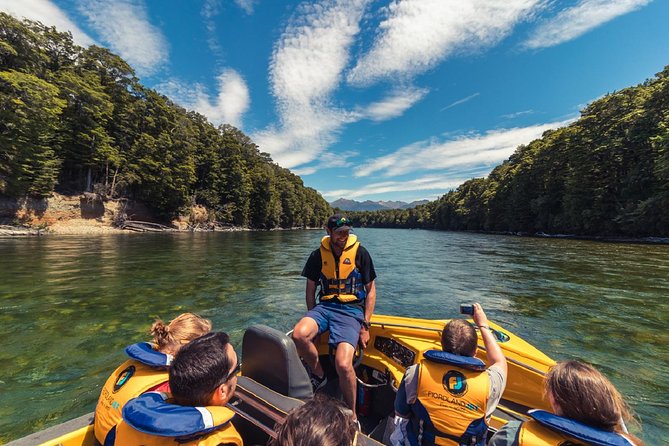 Fiordland Jet Boat and Biking Combo From Te Anau - Jet Boat Experience