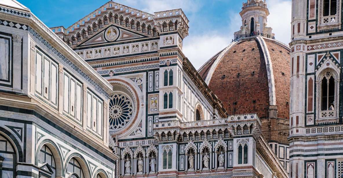 Florence: Duomo Area Tour With Giottos Tower Climb Ticket - Itinerary Highlights