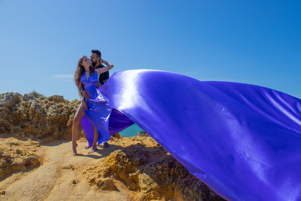 Flying Dress Algarve - Couple Experience - Dress Color Options