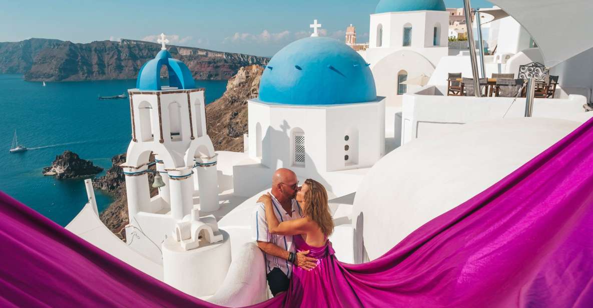 Flying Dress Santorini Photoshoot - Pricing Details