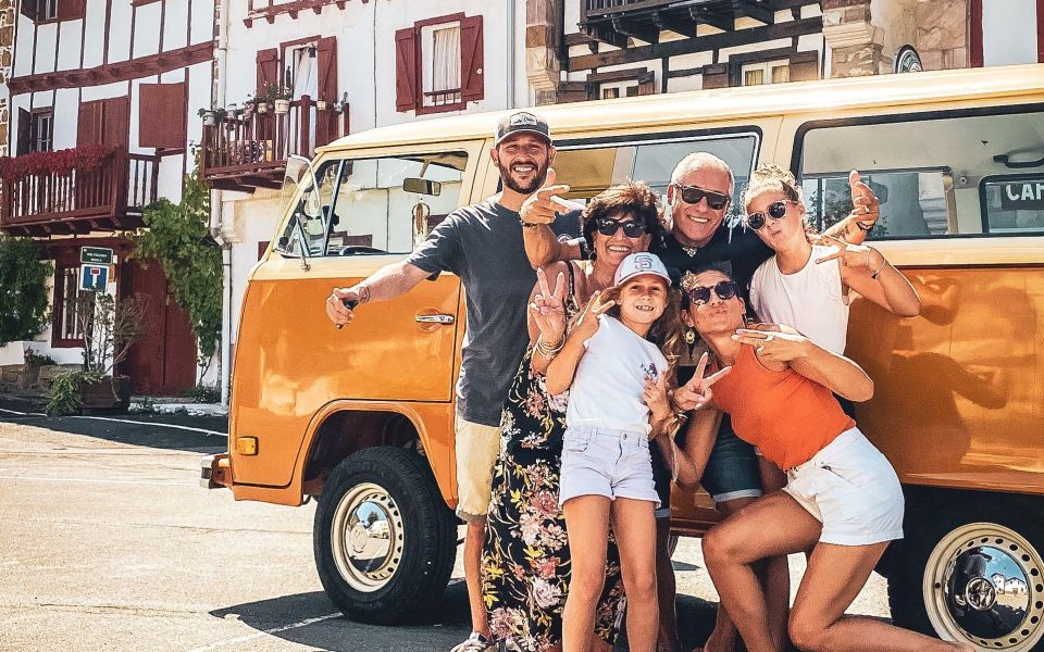 French Basque Country Private Day Tour in an 70s VW Combi - Itinerary Highlights
