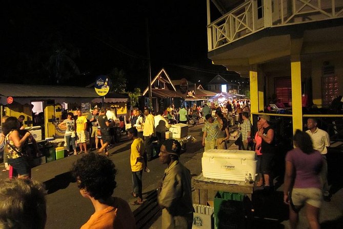 Friday Night Street Party in St. Lucia - Party Atmosphere