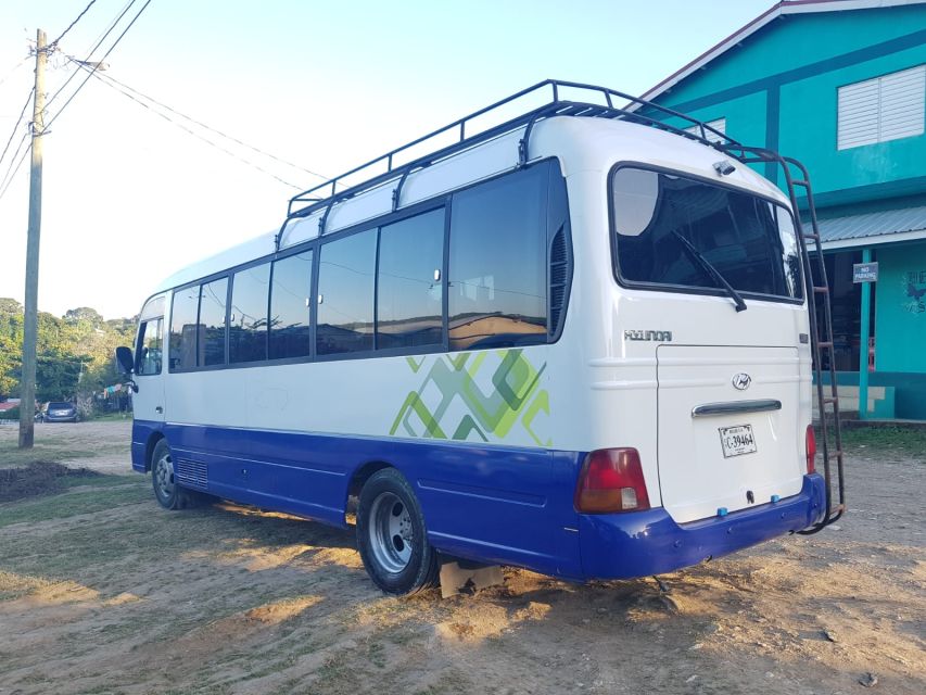 From Belize: 1-Way Shared Shuttle to Flores Peten Guatemala - Route and Duration Details