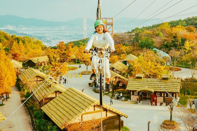 From Busan: Gimhae Gaya Park, Railbike, Gamcheon Village Day Tour - Railbike Adventure Along Nakdong River