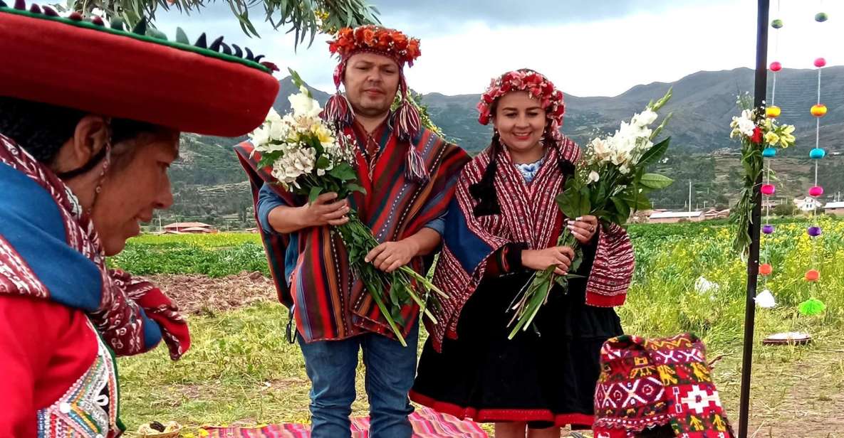 From Cusco | Andean Marriage in the Sacred Valley + Pachamanca - Andean Marriage Ceremony