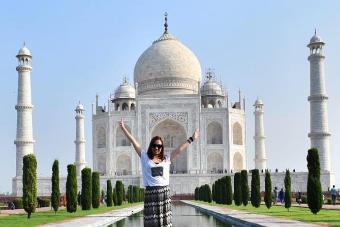 From Delhi: Taj Mahal Tour With Elephant Conservation Centre - Itinerary Overview