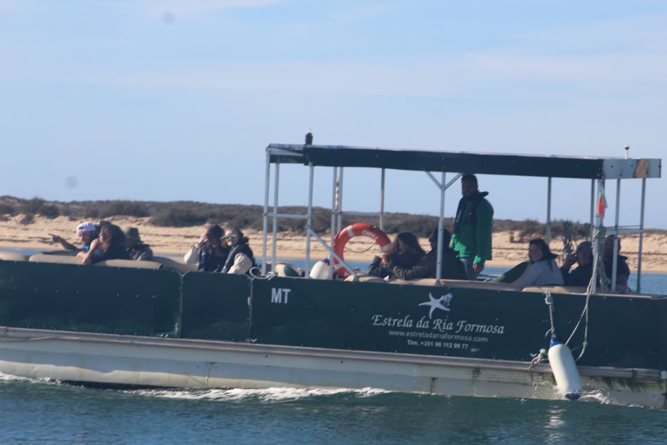 From Faro: 2-Island, 2-Stop Ria Formosa Catamaran Tour - Itinerary