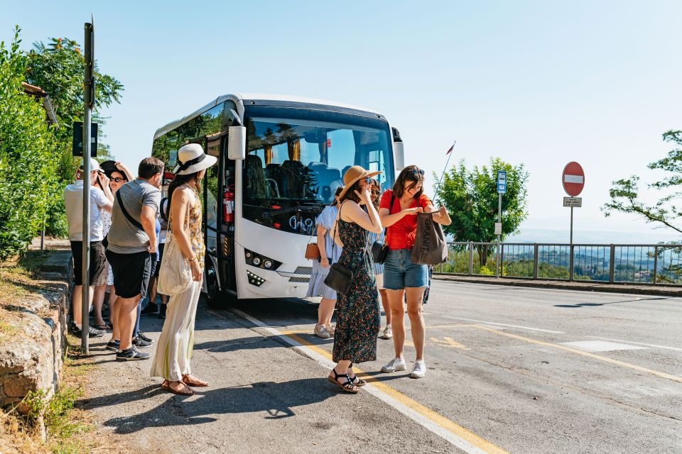 From Florence: Val D'orcia Tour With Wine Tasting - Included in the Tour