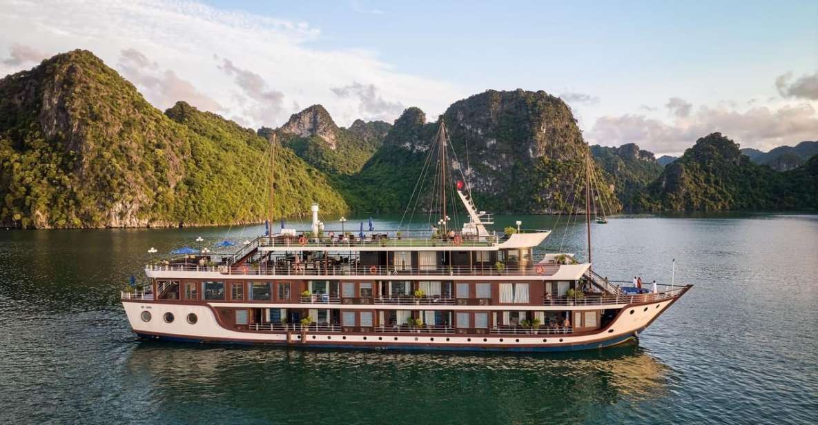 From Hanoi: 2-Day Ha Long & Lan Ha Bay on Luxury Cruise - Detailed Itinerary