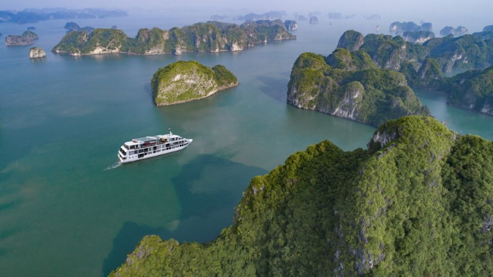 From Hanoi: 5-Star Halong Bay Cruise & Private Balcony Cabin - Detailed Itinerary