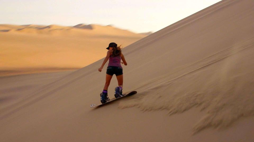 From Huacachina: Sunset + Sandboard and Buggy in the Dunes - Experience Highlights