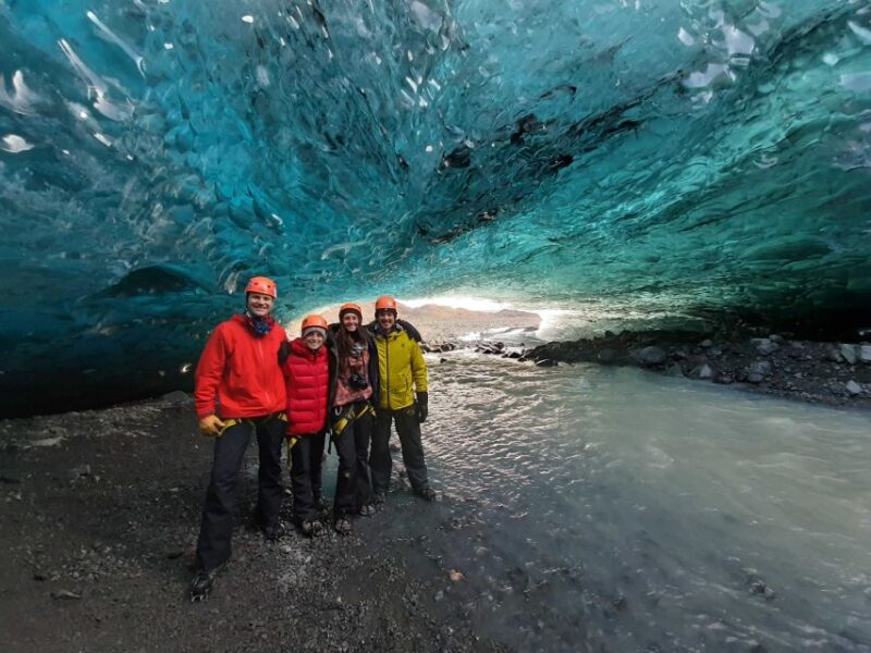 From Jökulsárlón: Crystal Blue Ice Cave Super Jeep Tour - Itinerary Details