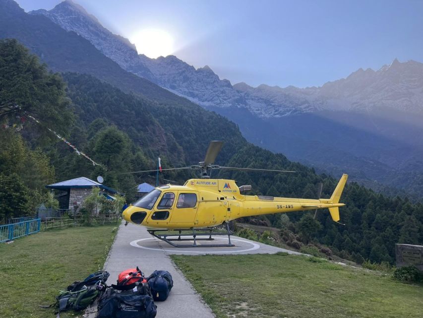 From Kathmandu: Roundtrip Everest Base Camp Helicopter Tour - Itinerary Details