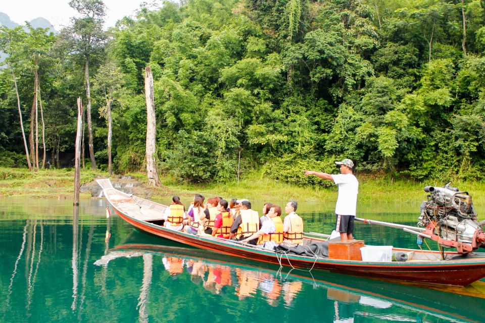 From Khao Lak: Full-Day Cheow Lan Lake With Cave Tour - Inclusions