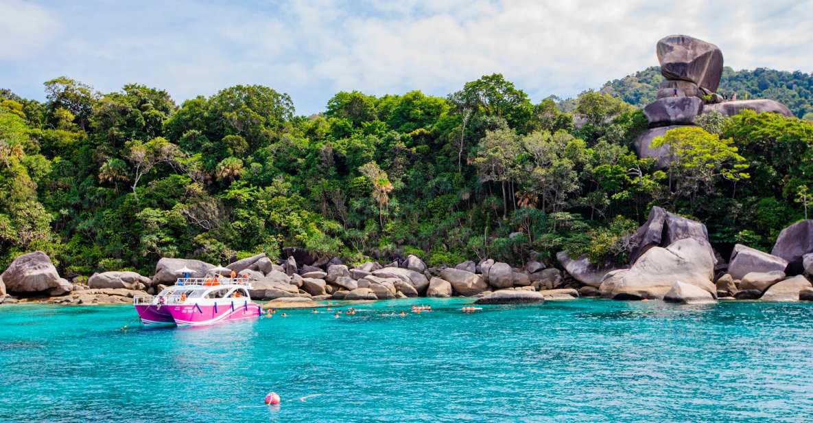 From Khao Lak: Similan Islands Day Trip by Luxury Catamaran - Pickup and Transport