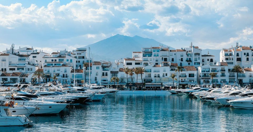 From Malaga: Private Guided Tour of Marbella, Mijas, Banús - Itinerary and Transportation