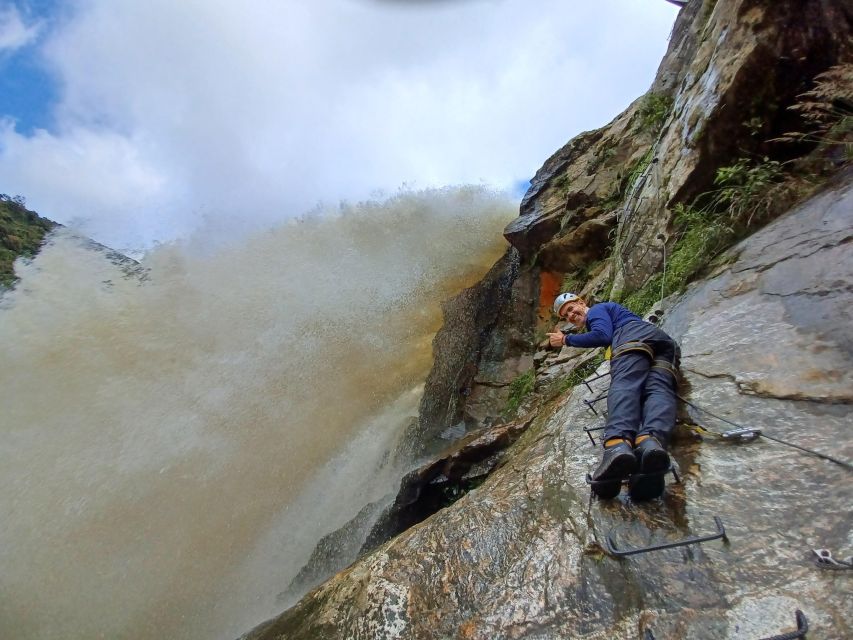 From Medellin:Powerful via Ferrata & Zipline Giant Waterfall - The Giant Waterfall Hike