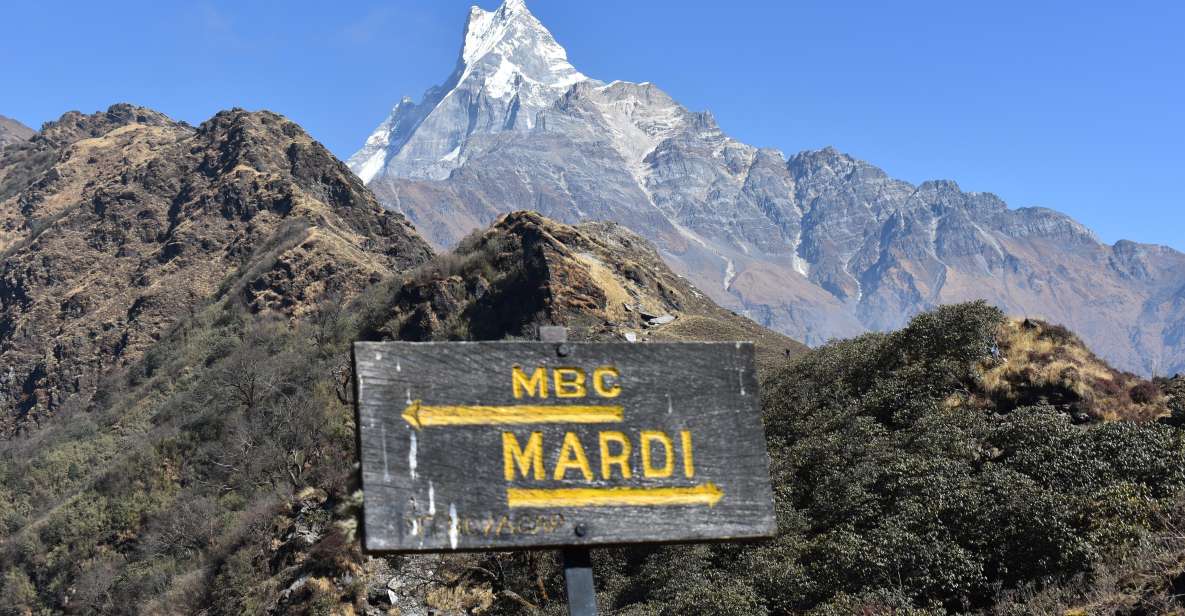 From Pokhara: 4 Days Mardi Himal Trek - Detailed Itinerary