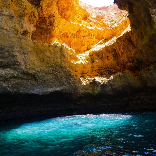 From Portimão: Benagil Sea Caves Boat Tour at Sunrise - Highlights of the Experience