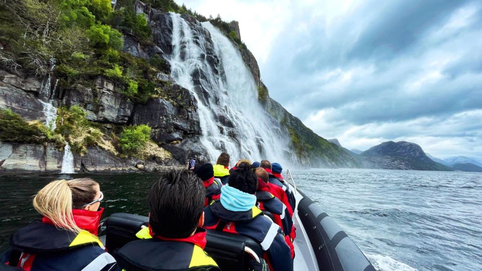 From Stavanger: Lysefjord Sightseeing RIB Boat Tour - Itinerary Highlights