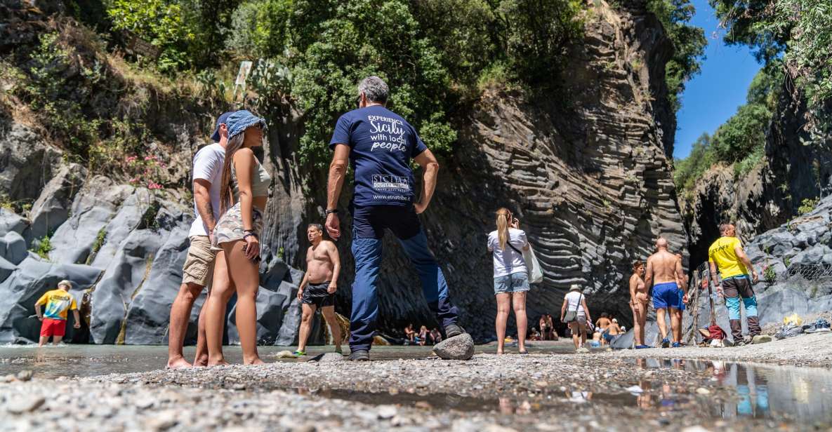 From Taormina: Mount Etna and Alcantara River Tour - Descending Into Lava Cave