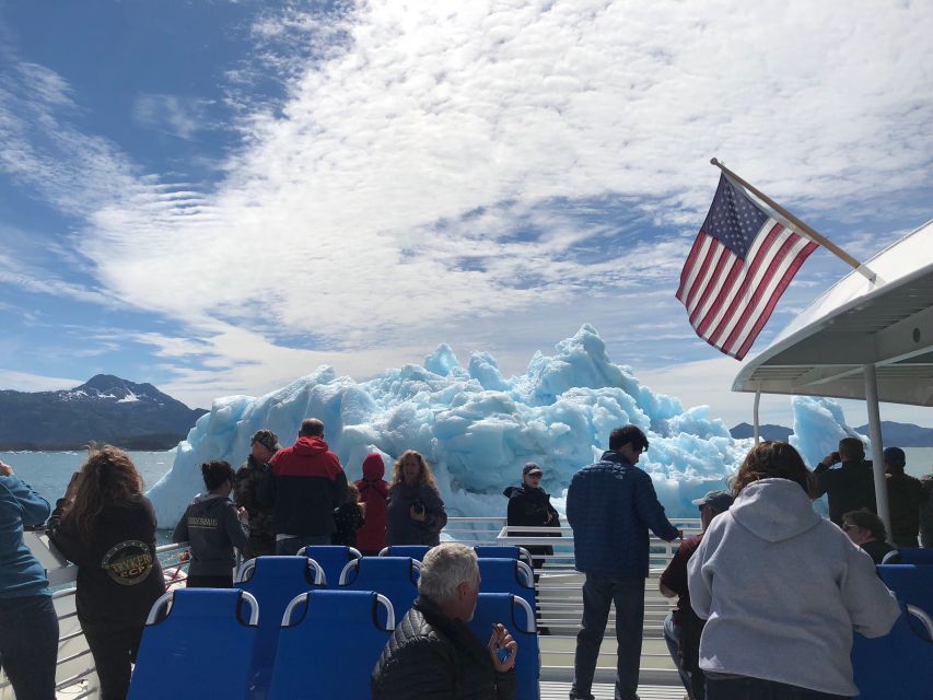 From Valdez: 7.5-hour Meares Glacier & Wildlife Cruise - Included Amenities