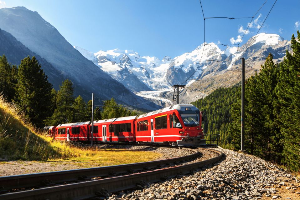 From Varenna Railway Station: Bernina Train Ticket - Itinerary Details