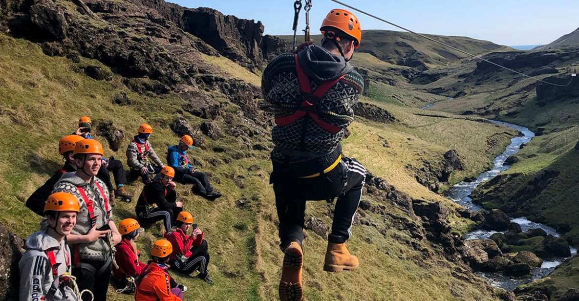 From Vík: Zipline and Hiking Adventure Tour - Itinerary Highlights