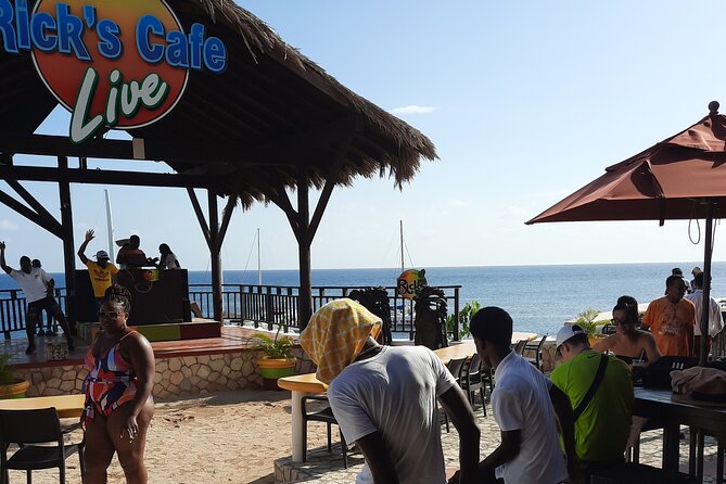 Full Day Atv, Ricks Café, Beach and Shopping Tour From Montego Bay - Visit to Ricks Café