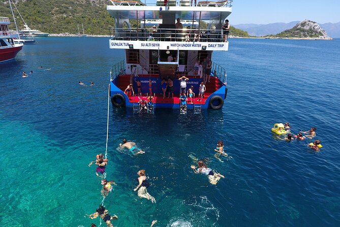 Full-Day Glass Bottom Semi Submarine Cruise in Marmaris - Inclusions