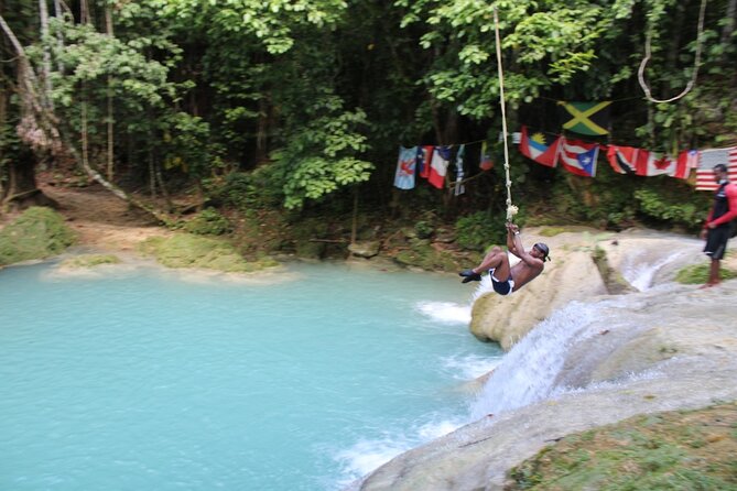 Full-Day Tour of Blue Hole and Dunns River Falls With Pick up - Inclusions and Amenities