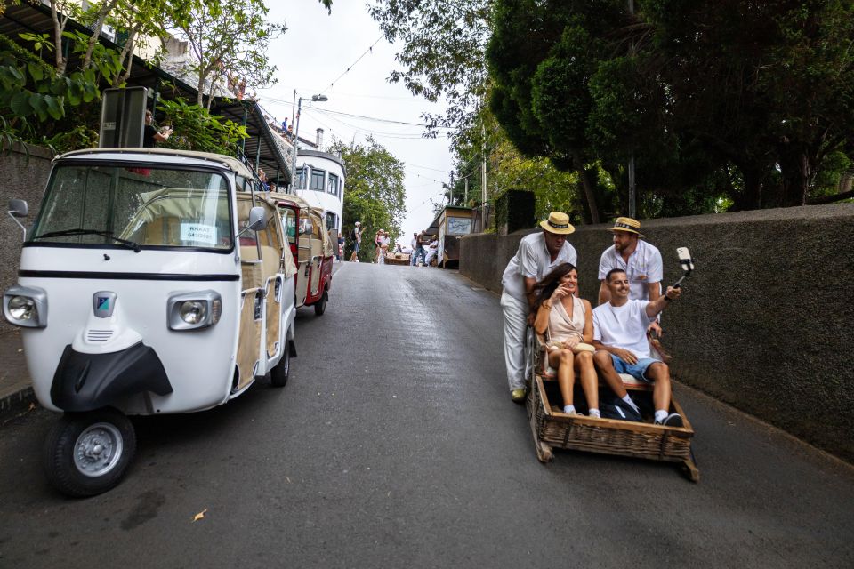 Funchal: Guided Tuk Tuk Tour to Toboggan Rides - Itinerary and Duration