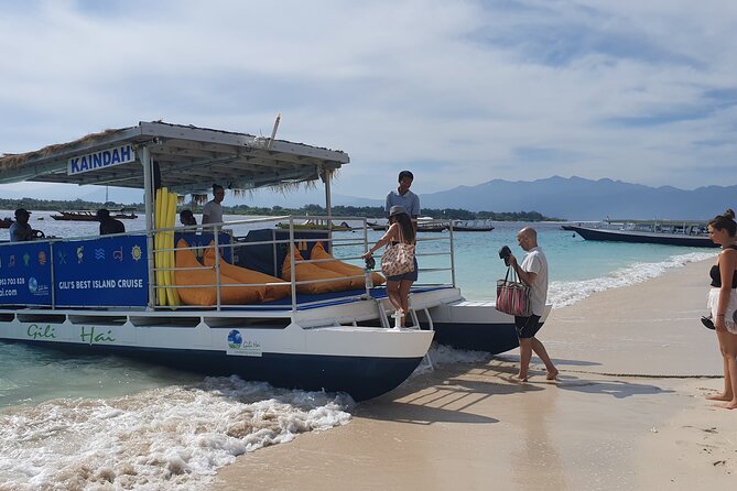 Gili Hai 3 Islands BBQ Sunset Cruise - Accessibility Information