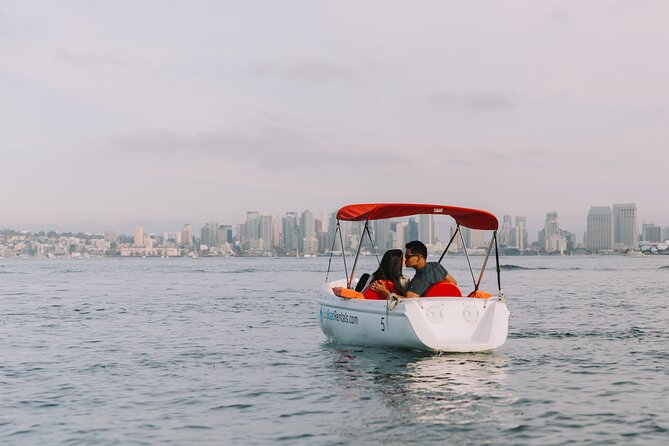 Glow Pedal Boat Rental in San Diego Bay! Night Date Idea! - Unique Night Experience